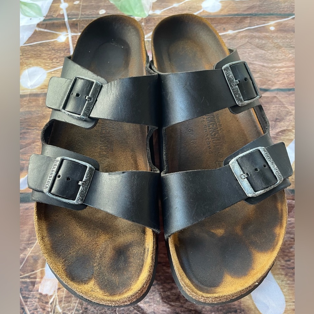 Birkenstock Black Double Strap Sandals